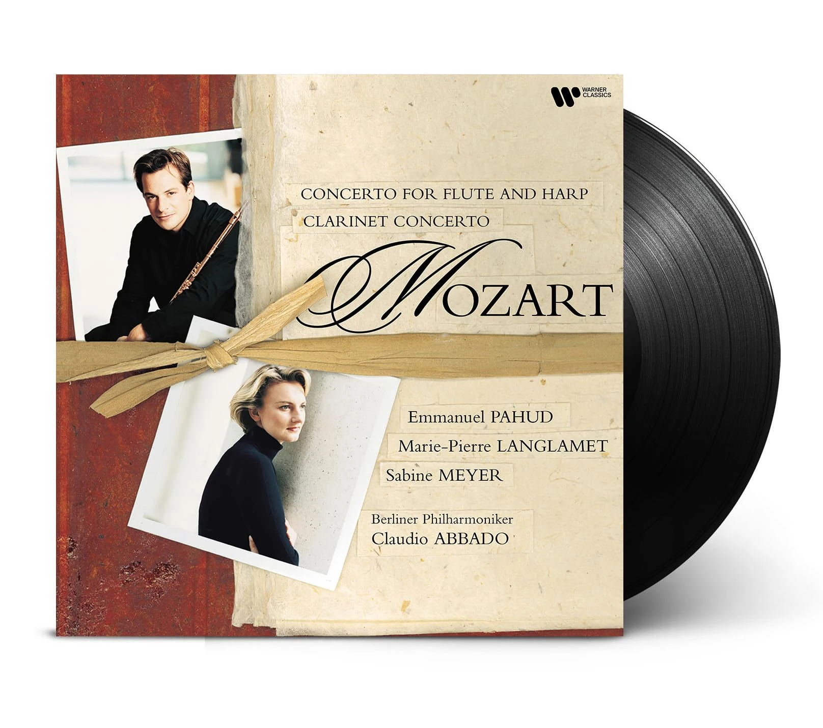 Mozart: Concerto for Flute & Harp, Clarinet Concerto [VINYL]
