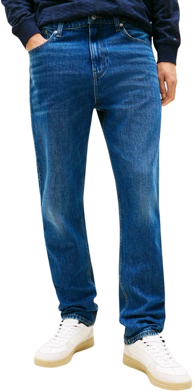 Tommy Jeans Men’s Jeans Arlo Slim Fit, Blue (Denim Dark), 29W/34L