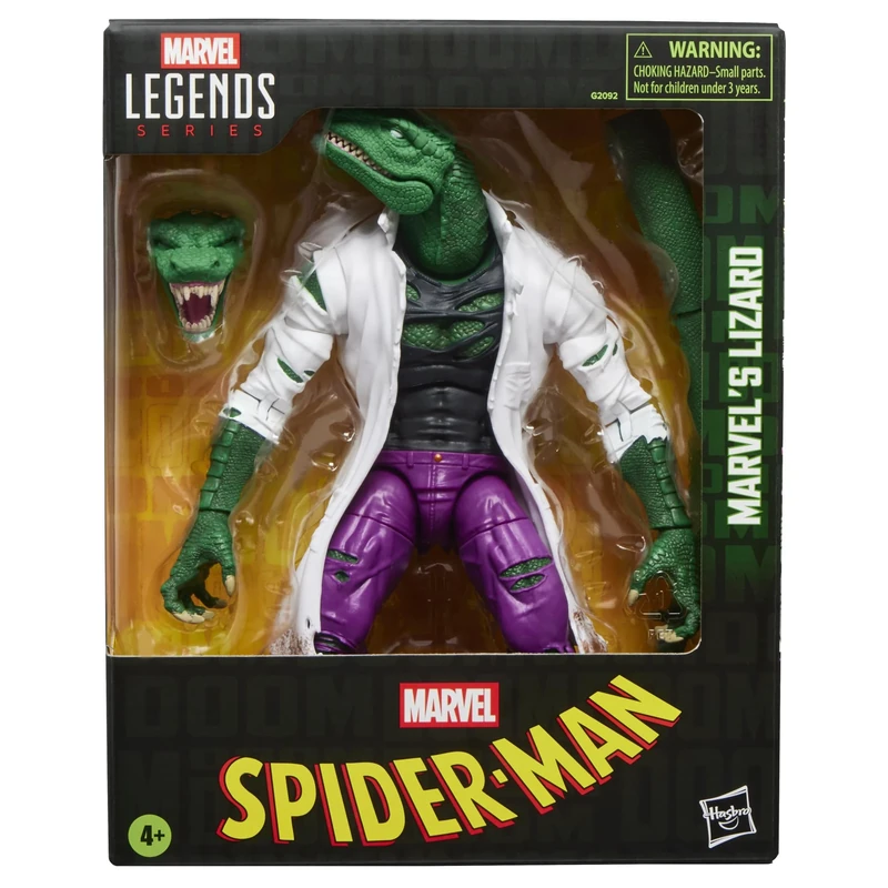 Marvel Legends Series Marvel’s Lizard, Spider-Man Comics Collectible 15-cm-scale Action Figure