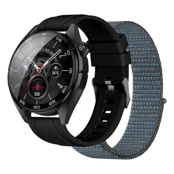 Nilox, Trailpro with Built-in GPS, Women's and Men's Smartwatch with Health Monitor, Fitness and Notification, Water and Dust Resistant, Compatible with Android and iOS - Image 1
