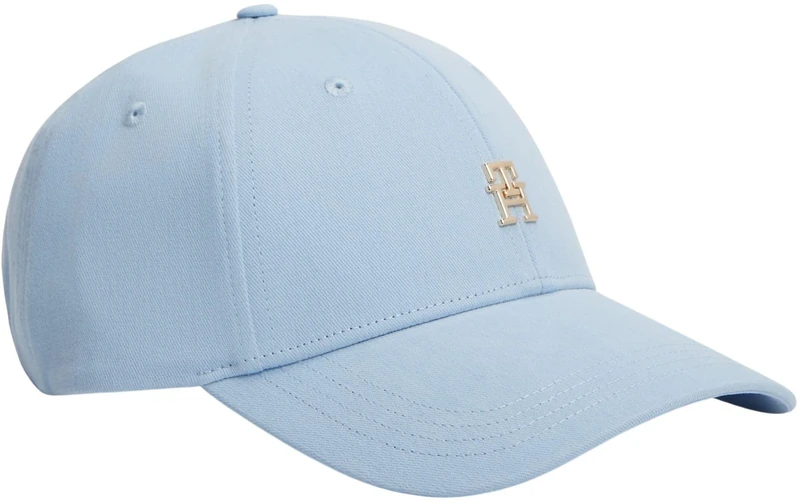 Tommy Hilfiger Women's Th Elevated Chic Cap Aw0Aw17631 Cap, Blue, One Size - Image 1