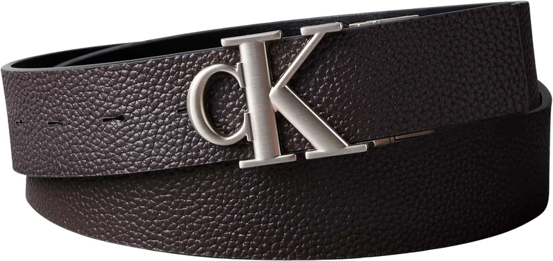 Calvin KleinMen'sCk Buckle Tumbled 35Mm Adj/Rev Lv04D7049GBelts, MULTI, 120