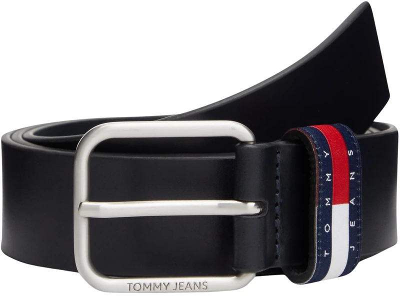 Tommy Jeans Men's Tjm Ryan 3.5 AM0AM13688 Fixed Belt, BLUE, 80