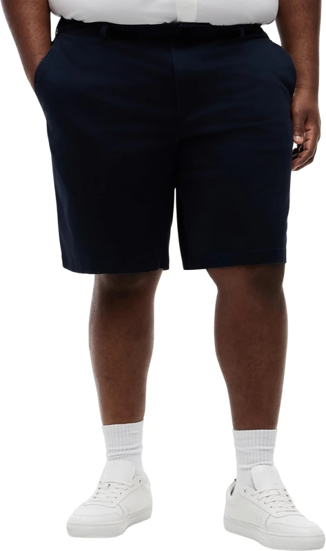 Tommy Hilfiger Men's Bt-Dntn 9.5" Ess Twill W/Belt-B MW0MW44101 Other Shorts, Blue, 44W