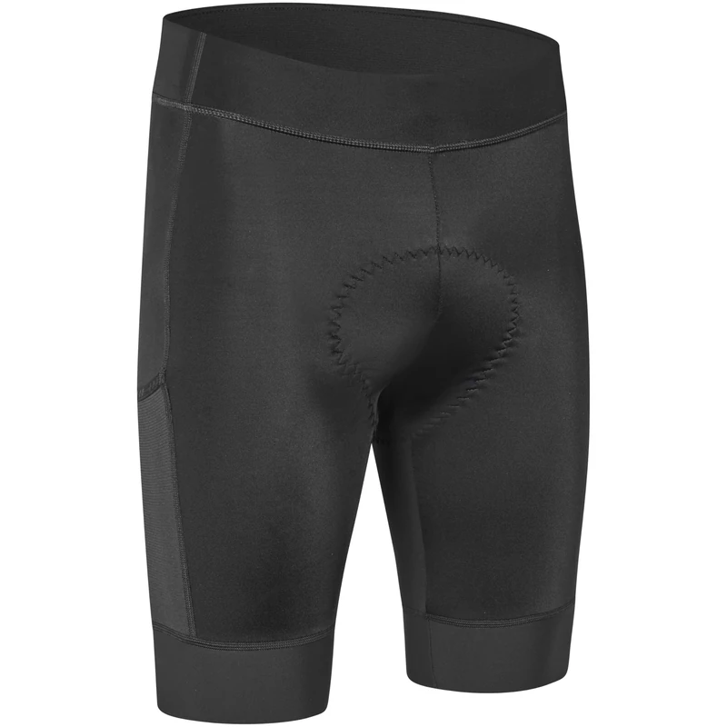 GripGrab Ride Padded Cycling Shorts Men - Road & Mountain Bike Shorts Black