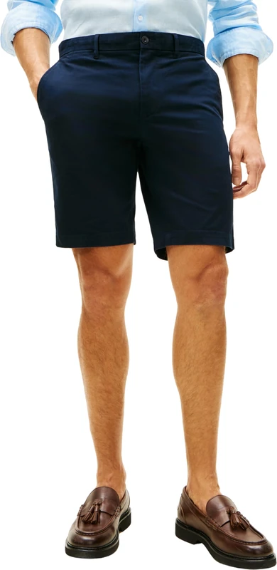 Tommy Hilfiger Men's Denton 9.5" Ess Twill MW0MW42351 Other Shorts, Blue, 40W