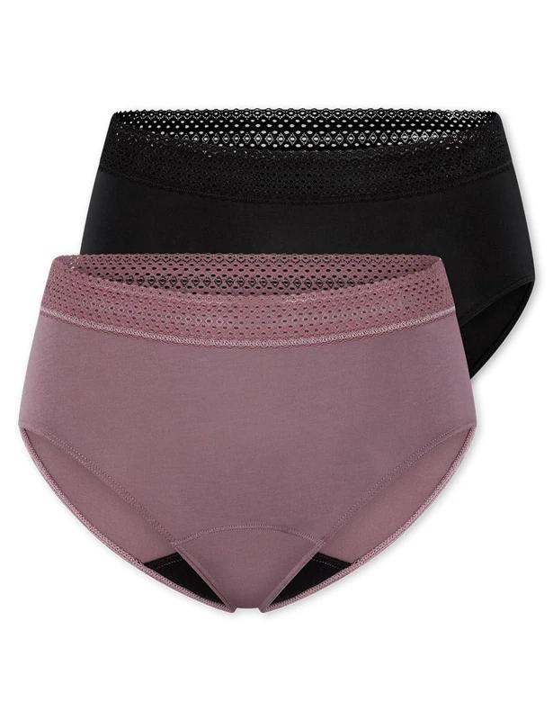 Schiesser Women's Care Briefs, Assorted 1, 14 - Image 1