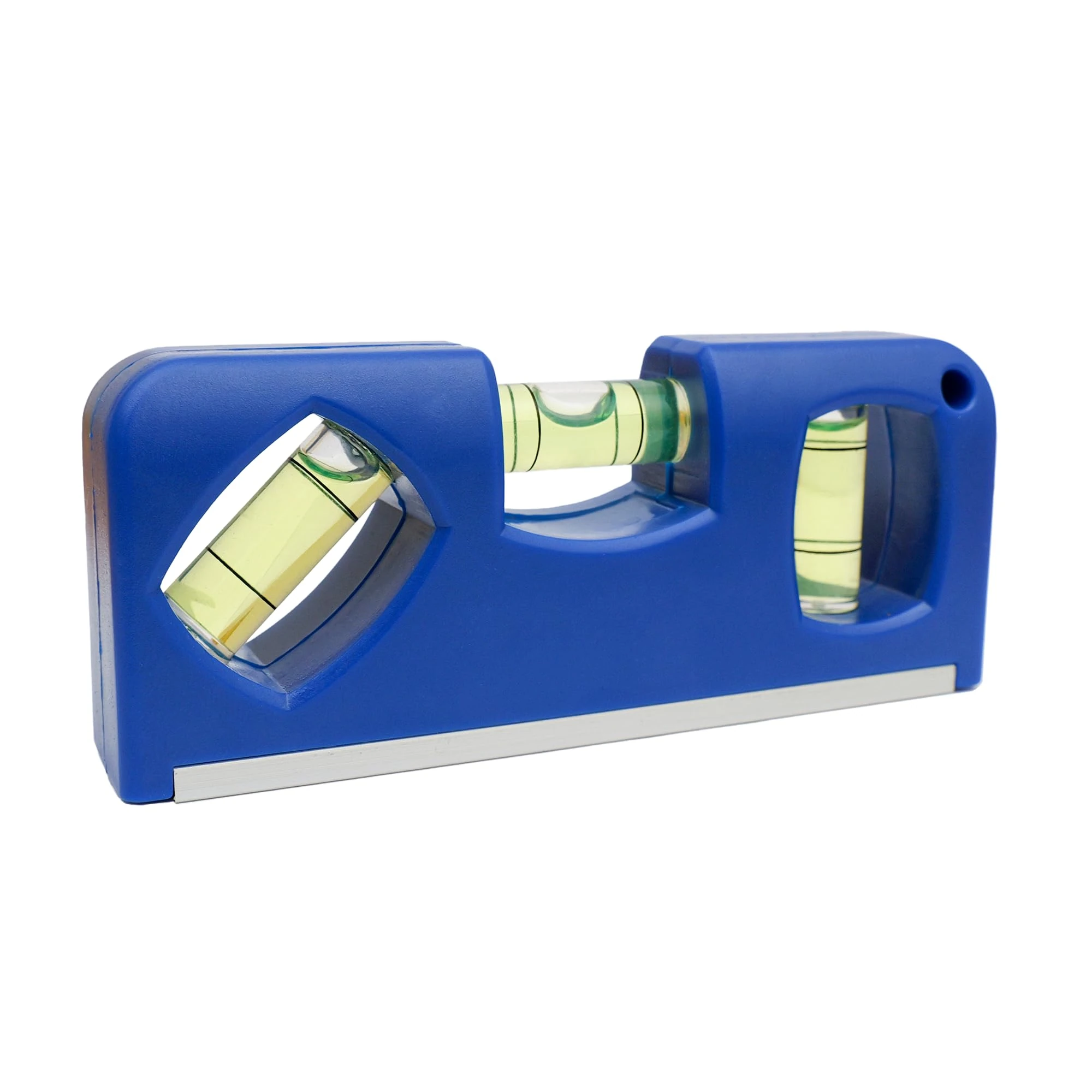 Magnetic Spirit Level for Levelling Precision, Pocket Sized Torpedo Spirit, Lightweight Portable and Great for Multitasking DIY Jobs (4" - Mini Magnetic Spirit Level)