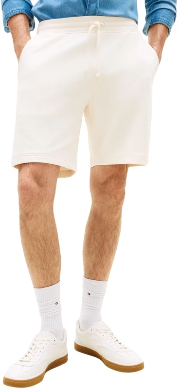 Tommy Hilfiger Men's Essential Terry Sweatshort MW0MW37240 Sweatpants, Yellow, S