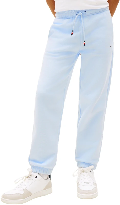 Tommy Hilfiger Kids' Unisex Jogging Bottoms Mini Corp with Drawstring, Blue (Sweet Blue), 6 Years