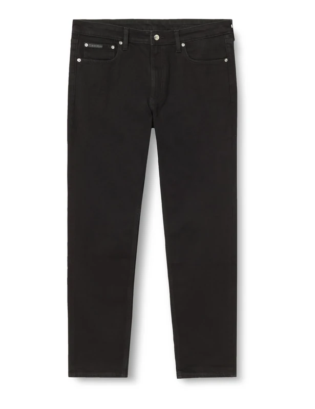 Calvin Klein Men's Slim Ck Classic Black Jean LV04RF925G Jeans, Black, 36W / 29L