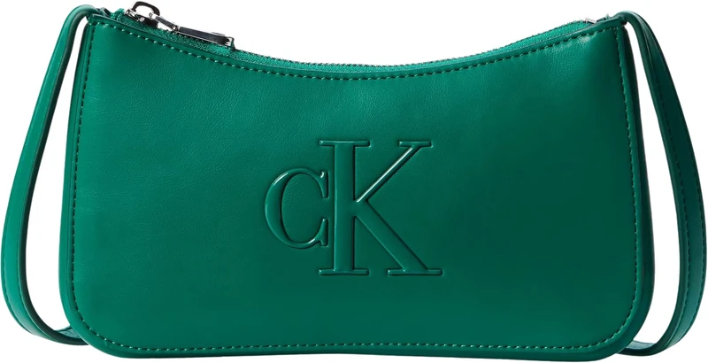 Calvin Klein Women's Bold Ck Mini Bag LV04F1125G, GREEN, One Size