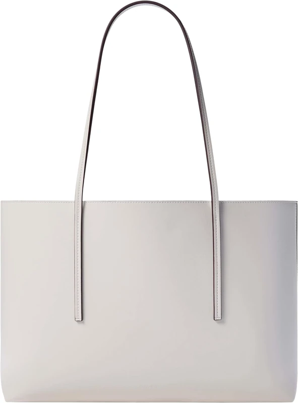 Calvin Klein Women's Bold Ck Medium Tote Lv04F3218G, WHITE, One Size