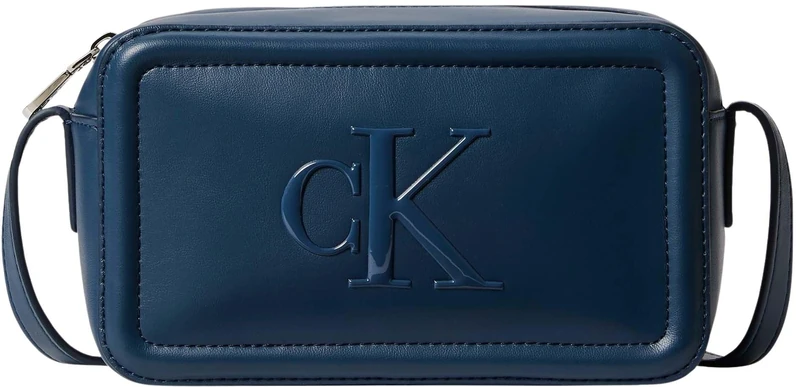 Calvin Klein Women's Bold Ck Camera Bag Lv04F3220G, BLUE, One Size