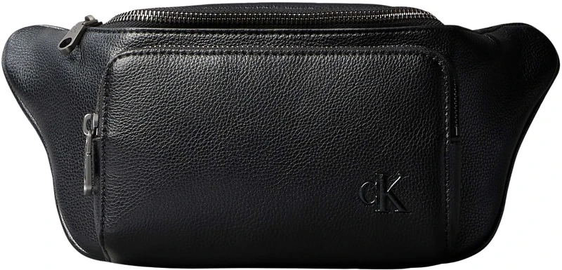 Calvin Klein Men's Webbing Strap Waistbag Lv04D3130G, BLACK, One Size