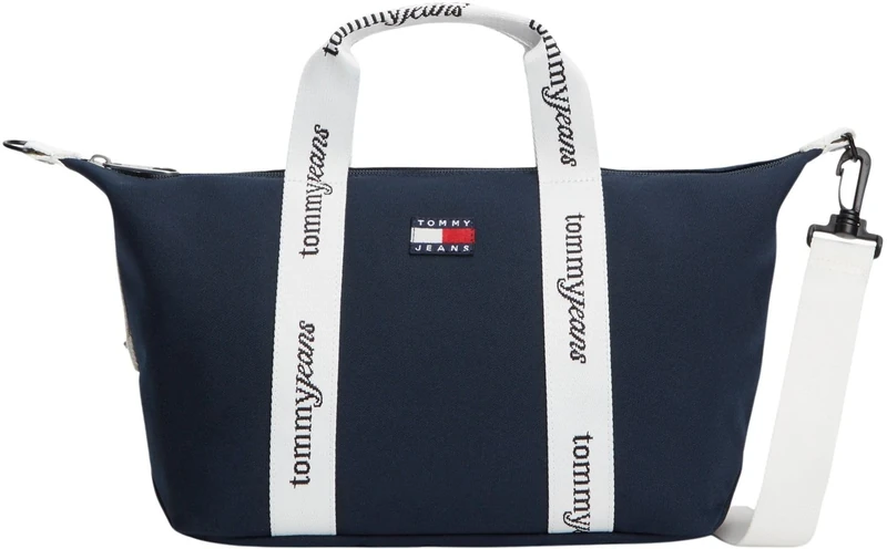 Tommy Jeans Women's Tjw Ess Daily Mini Tote AW0AW18460, Blue (Dark Night Navy), One Size