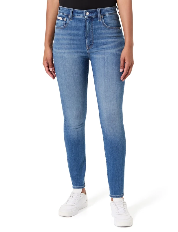 Calvin Klein Women's High Rise Skinny Vintage Canyon LV047F700G Jeans, Blue, 29W / 30L