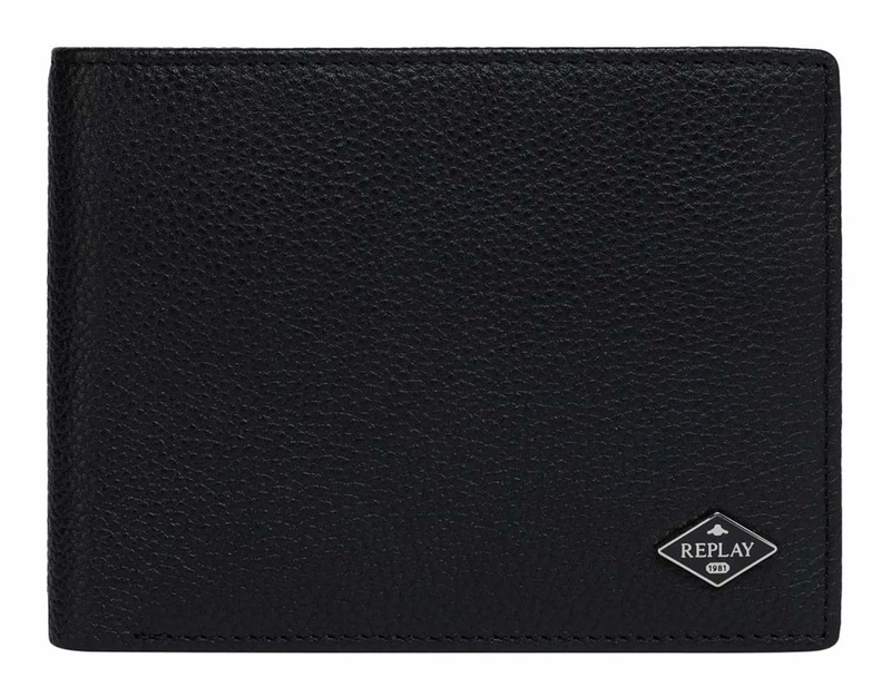 Replay Men Fm5352 Billfold, 0098 Black, One Size - Image 1