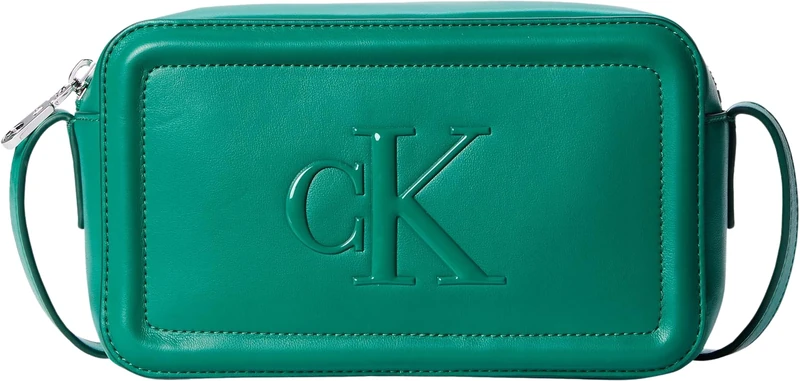 Calvin Klein Women's Bold Ck Camera Bag Lv04F3220G, GREEN, One Size