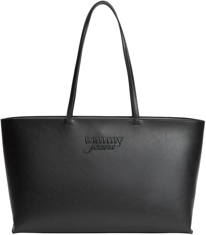 Tommy Jeans Women's Tjw Must Tote AW0AW18455, Black (Black), One Size