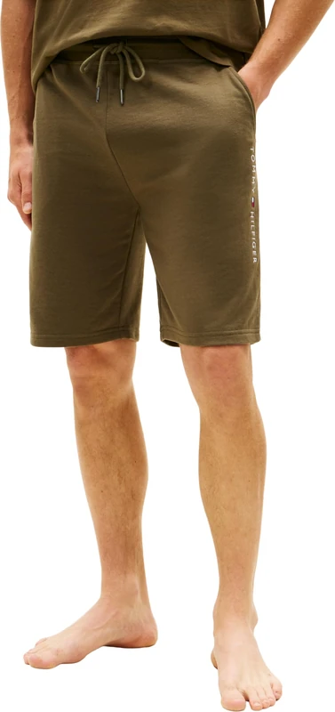 Tommy Hilfiger Men's Track Short Um0Um03452 Shorts, KHAKI (Army Green), XL - Image 1