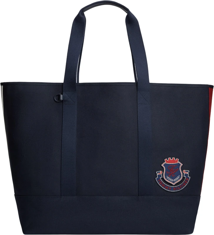 Tommy Hilfiger Men's Th Heritage Tote AM0AM14092 Tote, BLUE (Space Blue), One Size