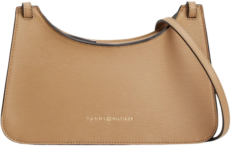 Tommy Hilfiger Women's Th Modern Crossover AW0AW18619 Crossover, KHAKI (Safari Canvas), One Size - Image 1