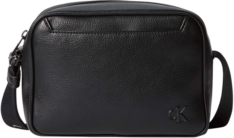 Calvin Klein Men's Webbing Strap Camera Bag LV04D3129G, BLACK, One Size - Image 1