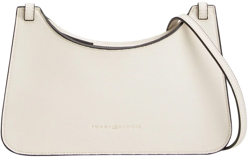 Tommy Hilfiger Women's Th Modern Crossover AW0AW18619 Crossover, BEIGE (Soft Cream), One Size - Image 1