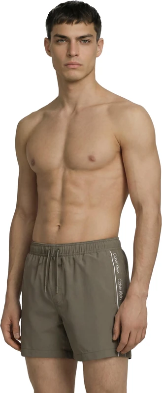 Calvin Klein Men 5 in Core Lv00N61002 Swim Bottoms, Beige (Deep Lichen Green), M