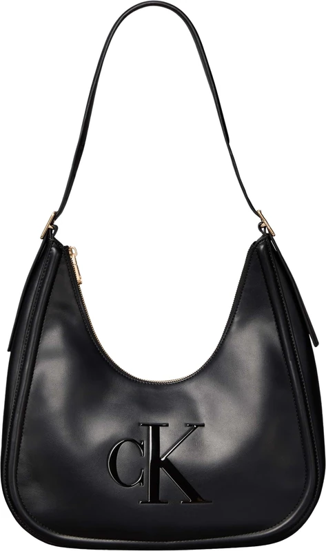 Calvin Klein Women's Bold Ck Crescent Bag LV04F3427G, BLACK, One Size - Image 1