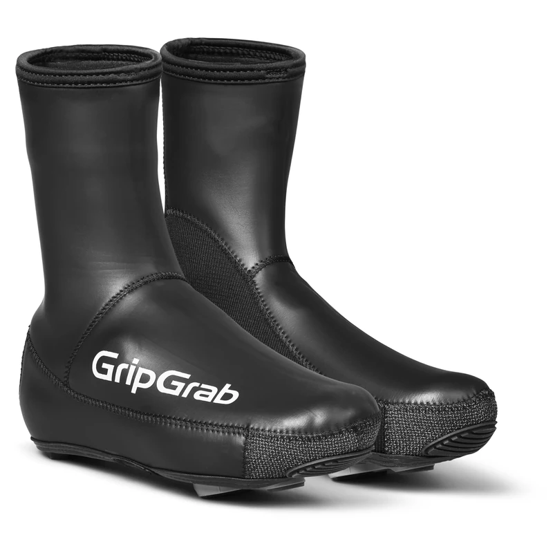 GripGrab PACR Waterproof Winter Road Shoe Covers Windproof Thermal Cold Weather Neoprene Cycling Overshoes Zipless Gaiters