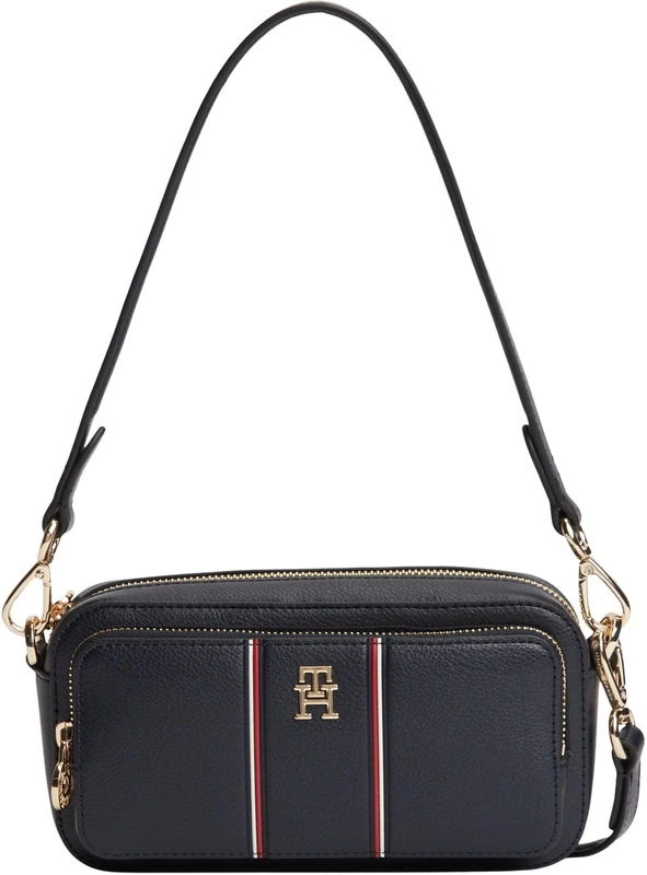 Tommy Hilfiger Women's Th Daily Camera Bag Corp AW0AW18640 Crossover, BLUE (Space Blue), One Size