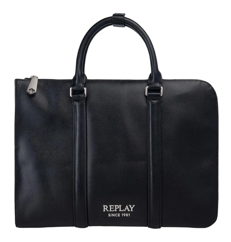 Replay Men Fm3807 Laptop Bag, 0098 Black, Einheitsgröße