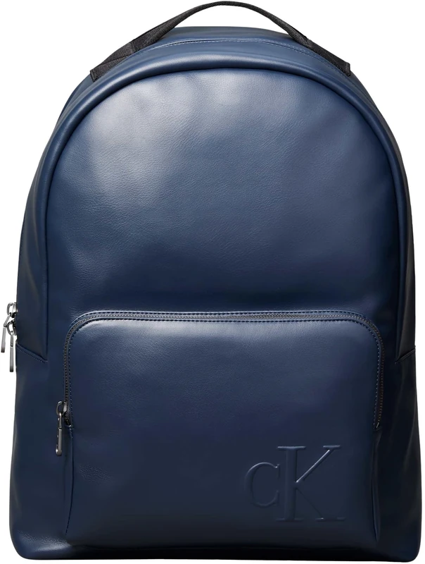 Calvin Klein Men’s Backpack Bold Round Elegant, Blue (Blue Nights), One Size