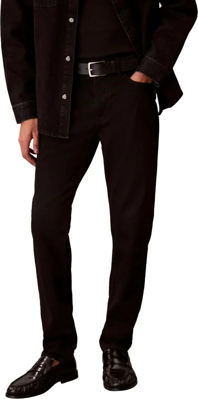 Calvin KleinMen'sSlim Taper Ck Classic Black Jean LV04RF740GJeans, Black, 32W / 32L