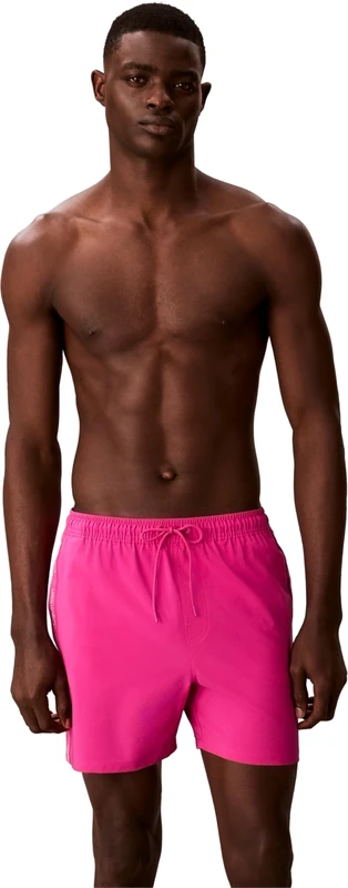 Calvin Klein Men 5 in Core Lv00N61002 Swim Bottoms, Purple (Stunning Orchid), L