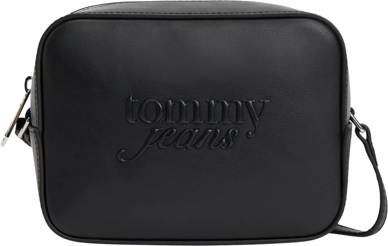 Tommy Jeans Women's Tjw Must Camera Bag AW0AW18451 Crossover, BLACK (Black), One Size