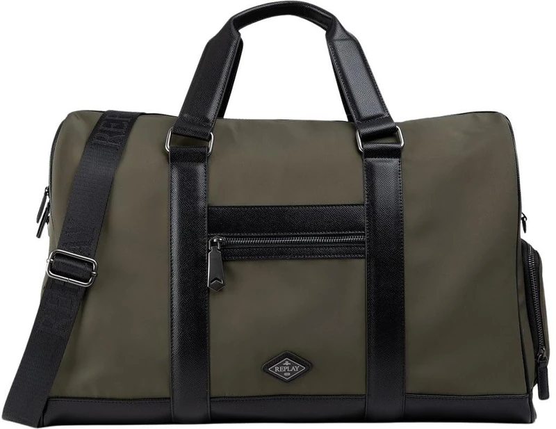 Replay Men Fm3811 Duffle Bag, 0844 Dusty Olive, Einheitsgröße