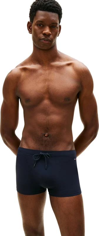 Tommy Hilfiger Men's Trunk UM0UM03728 Swim Trunk, Blue (Desert Sky), XS