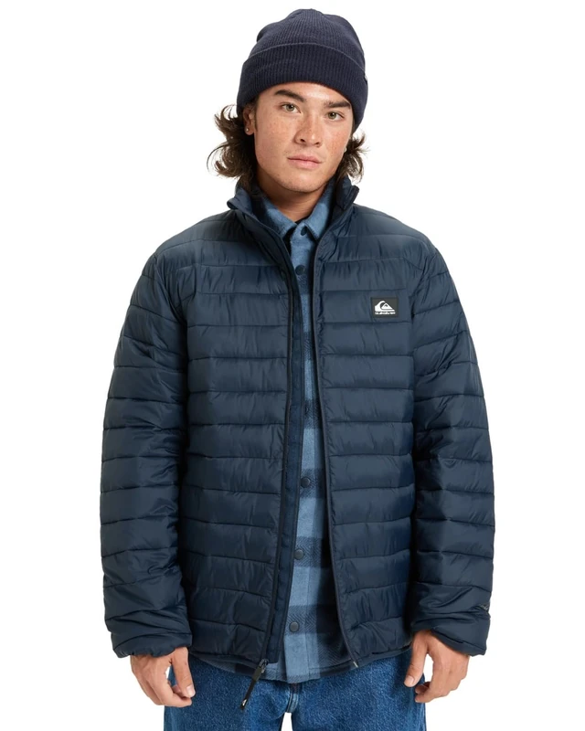 Quiksilver Insulator Jacket Scaly FZ Mens Black S