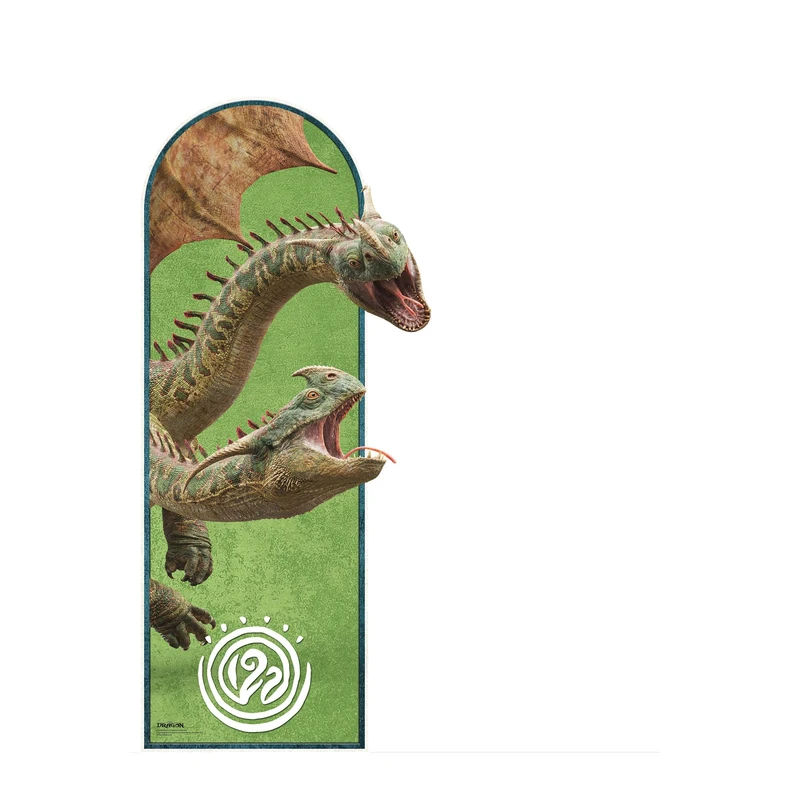 Star Cutouts SC4840 Hideous Zippleback Sailboard How to Train Your Dragon Live Action Cardboard Cutout 182cm – Official Fantasy Party & Birthday Decoration