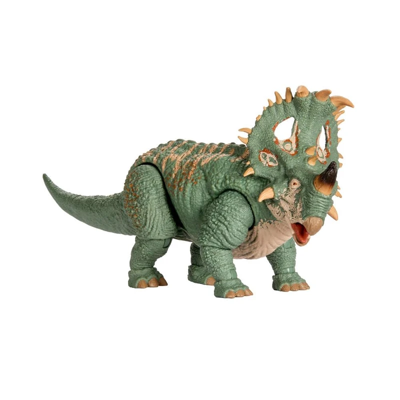 Mattel Jurassic World Hammond Collection Sinoceratops Deluxe Articulated Action Figure Large Size, Posable Tail, JKG88