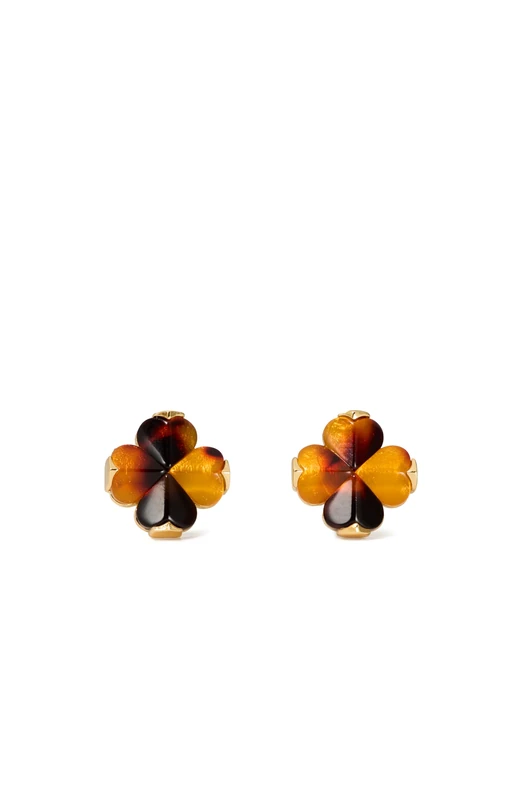 Kate Spade New York Spade Flower Stud, Tortoise