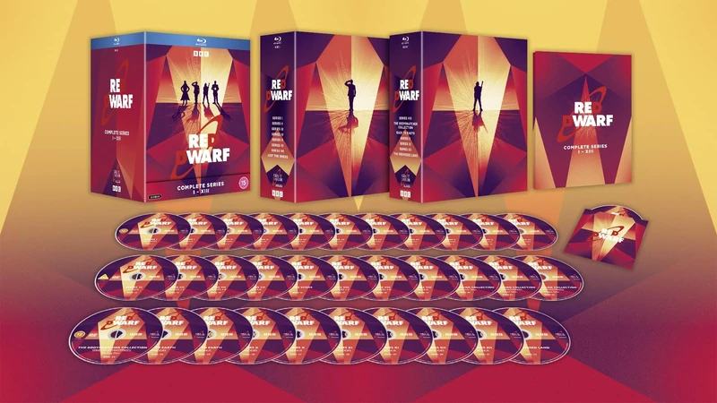 Red Dwarf Complete Series I - XIII [Blu-ray] [Region B]