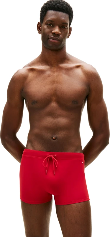 Tommy Hilfiger Men's Trunk UM0UM03728 Swim Trunk, RED (Medium Red), XXL