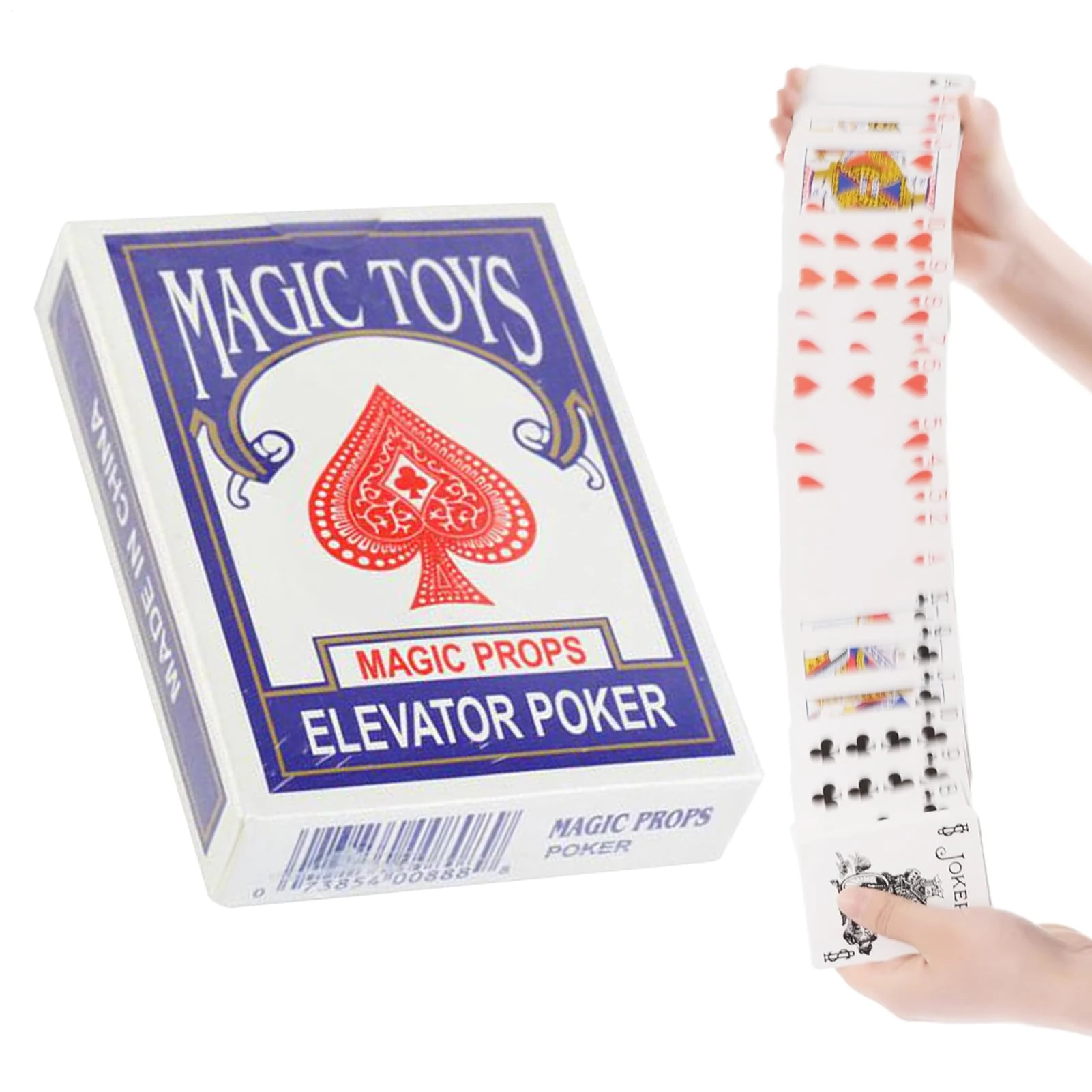 Decks Of Cards | Interactive Playing Cards Standard,Interactive Close-up Magic Tool for Street Performance Stage Performances Party Entertainment Family Gathering