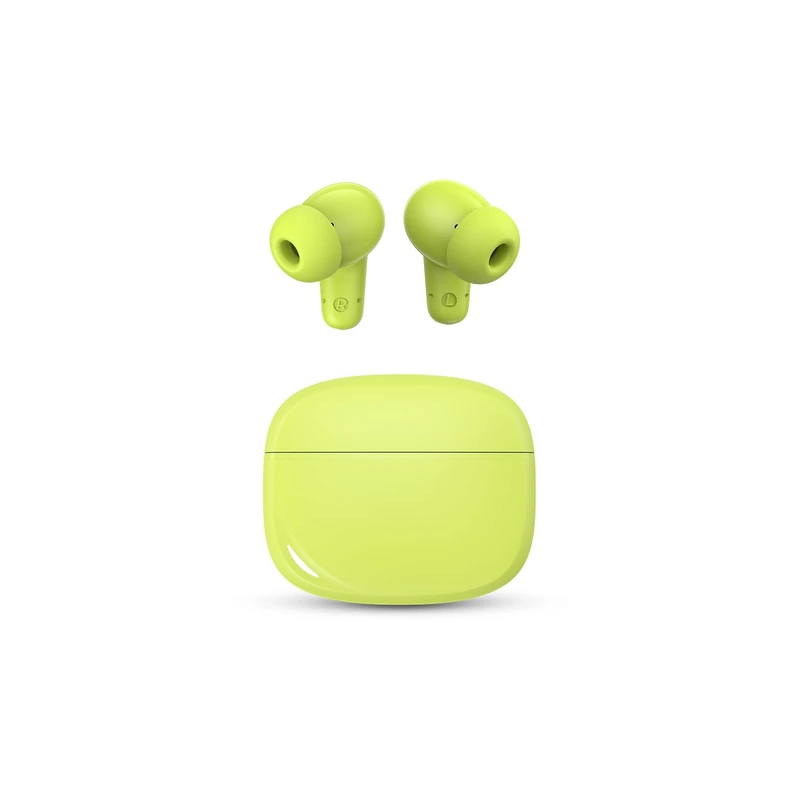 SPC Boost Buds ENC Noise Cancelling Wireless Bluetooth Earphones | 30 Hour Battery Life | Google Fast Pair | 4 Microphones | IPX4 | Touch Control & Voice Assistant - Green