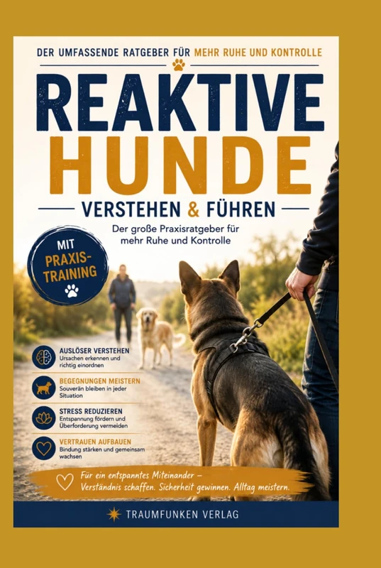 Reaktive Hunde verstehen und führen: Der umfassende Ratgeber für mehr Ruhe und Kontrolle