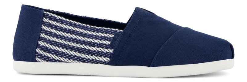 TOMS Women's Alpargata Classic Loafer Flat, Bloom Heritage Canvas, 8 UK